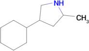 4-Cyclohexyl-2-methylpyrrolidine