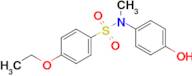 4-Ethoxy-n-(4-hydroxyphenyl)-n-methylbenzene-1-sulfonamide