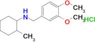 n-[(3,4-dimethoxyphenyl)methyl]-2-methylcyclohexan-1-amine hydrochloride