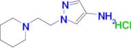 1-[2-(piperidin-1-yl)ethyl]-1h-pyrazol-4-amine hydrochloride