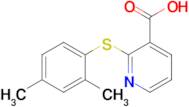 2-[(2,4-dimethylphenyl)sulfanyl]pyridine-3-carboxylic acid