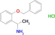 (1s)-1-[2-(benzyloxy)phenyl]ethan-1-amine hydrochloride