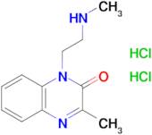 3-Methyl-1-[2-(methylamino)ethyl]-1,2-dihydroquinoxalin-2-one dihydrochloride