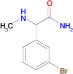 2-(3-Bromophenyl)-2-(methylamino)acetamide