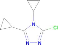 3-Chloro-4,5-dicyclopropyl-4h-1,2,4-triazole