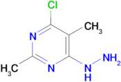 4-Chloro-6-hydrazinyl-2,5-dimethylpyrimidine