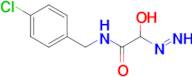 N-[(4-chlorophenyl)methyl]-2-diazenyl-2-hydroxyacetamide