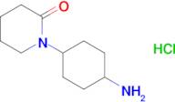 1-(4-Aminocyclohexyl)piperidin-2-one hydrochloride