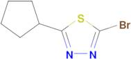 2-Bromo-5-cyclopentyl-1,3,4-thiadiazole