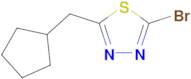 2-bromo-5-(cyclopentylmethyl)-1,3,4-thiadiaZole