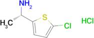 (1s)-1-(5-Chlorothiophen-2-yl)ethan-1-amine hydrochloride