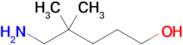 5-Amino-4,4-dimethylpentan-1-ol