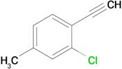 2-Chloro-1-ethynyl-4-methylbenzene