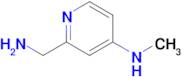 2-(Aminomethyl)-n-methylpyridin-4-amine