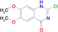 2-chloro-6,7-dimethoxy-1,4-dihydroquinazolin-4-one