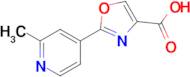 2-(2-Methylpyridin-4-yl)oxazole-4-carboxylic acid