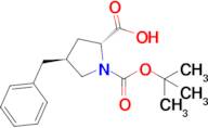 (2R,4S)-4-Benzyl-1-(tert-butoxycarbonyl)pyrrolidine-2-carboxylic acid