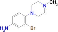 3-Bromo-4-(4-methylpiperazin-1-yl)aniline