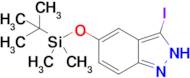 5-[(tert-butyldimethylsilyl)oxy]-3-iodo-2H-indazole