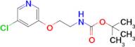 tert-Butyl (2-((5-chloropyridin-3-yl)oxy)ethyl)carbamate