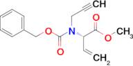 Methyl (S)-2-(((benzyloxy)carbonyl)(prop-2-yn-1-yl)amino)but-3-enoate