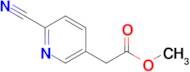 Methyl 2-(6-cyanopyridin-3-yl)acetate