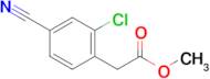 Methyl 2-(2-chloro-4-cyanophenyl)acetate