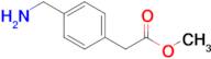 Methyl 2-(4-(aminomethyl)phenyl)acetate