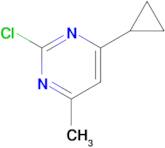 2-Chloro-4-cyclopropyl-6-methylpyrimidine