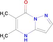 5,6-dimethyl-4H,7H-pyrazolo[1,5-a]pyrimidin-7-one