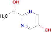 2-(1-Hydroxyethyl)pyrimidin-5-ol