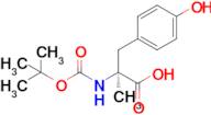 (S)-2-((tert-Butoxycarbonyl)amino)-3-(4-hydroxyphenyl)-2-methylpropanoic acid