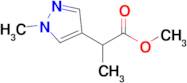 Methyl 2-(1-methyl-1h-pyrazol-4-yl)propanoate