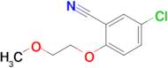 5-Chloro-2-(2-methoxyethoxy)benzonitrile