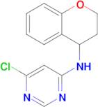 6-Chloro-n-(3,4-dihydro-2h-1-benzopyran-4-yl)pyrimidin-4-amine