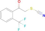 2-(Cyanosulfanyl)-1-[2-(trifluoromethyl)phenyl]ethan-1-one