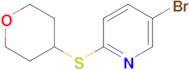 5-Bromo-2-(oxan-4-ylsulfanyl)pyridine