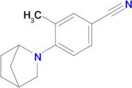 4-{2-azabicyclo[2.2.1]heptan-2-yl}-3-methylbenzonitrile