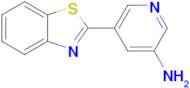 5-(1,3-Benzothiazol-2-yl)pyridin-3-amine