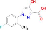 1-(4-Fluoro-2-methylphenyl)-4-hydroxy-1h-pyrazole-3-carboxylic acid