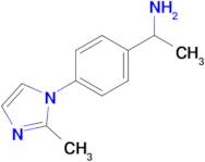 1-[4-(2-methyl-1h-imidazol-1-yl)phenyl]ethan-1-amine