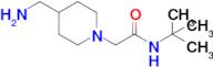 2-[4-(aminomethyl)piperidin-1-yl]-n-tert-butylacetamide