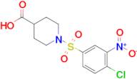 1-(4-Chloro-3-nitrobenzenesulfonyl)piperidine-4-carboxylic acid