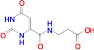 3-[(2,6-dioxo-1,2,3,6-tetrahydropyrimidin-4-yl)formamido]propanoic acid