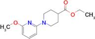 Ethyl 1-(6-methoxypyridin-2-yl)piperidine-4-carboxylate