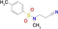n-(2-Cyanoethyl)-n,4-dimethylbenzene-1-sulfonamide