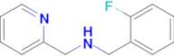 [(2-fluorophenyl)methyl][(pyridin-2-yl)methyl]amine
