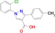 1-(2-Chlorophenyl)-3-(4-methylphenyl)-1h-pyrazole-4-carboxylic acid