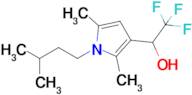 1-[2,5-dimethyl-1-(3-methylbutyl)-1h-pyrrol-3-yl]-2,2,2-trifluoroethan-1-ol