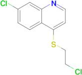 7-Chloro-4-[(2-chloroethyl)sulfanyl]quinoline